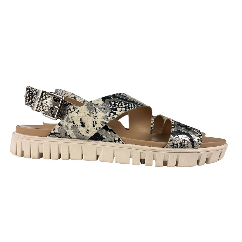 Circus by Sam Edelman Nadine Sandals Snake Print Womens US 9‎